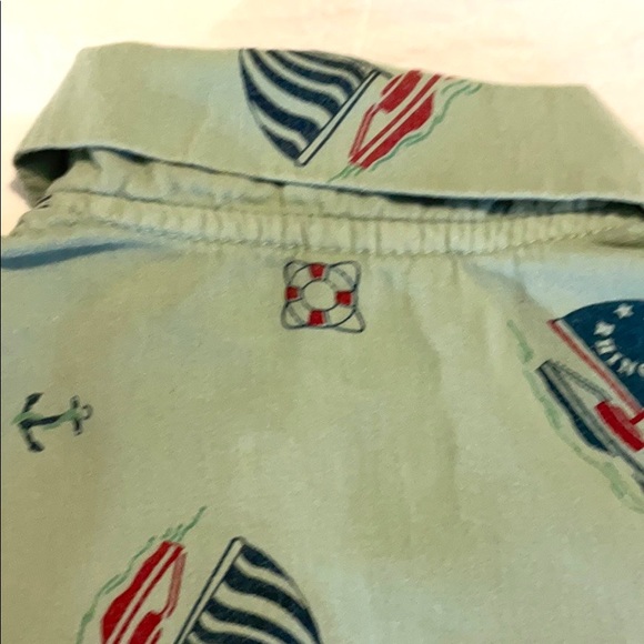 Painting Red Rhinos Nautical Shirt size 4/5 - Picture 9 of 10